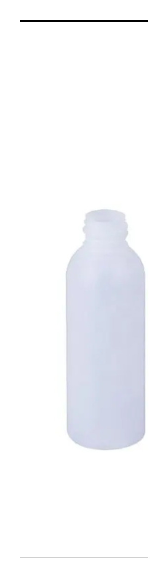 100 ml clear PET shot bottle style