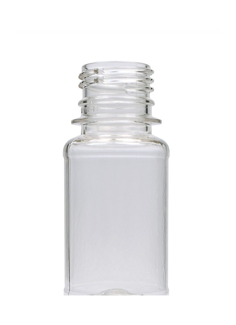 65 ml clear food-grade PET shot bottle
